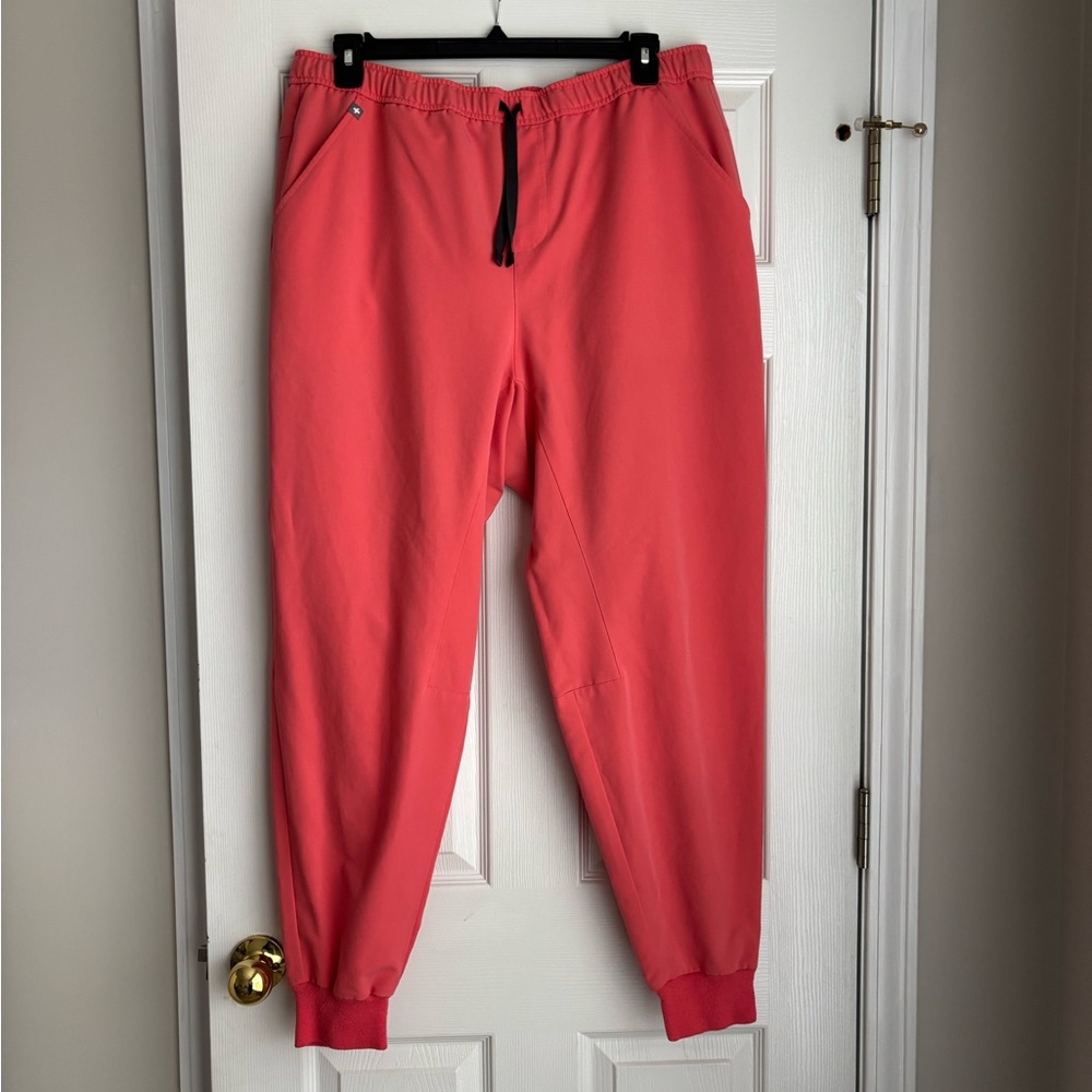 Coral Figs Zamora Jogger Scrub Pants
